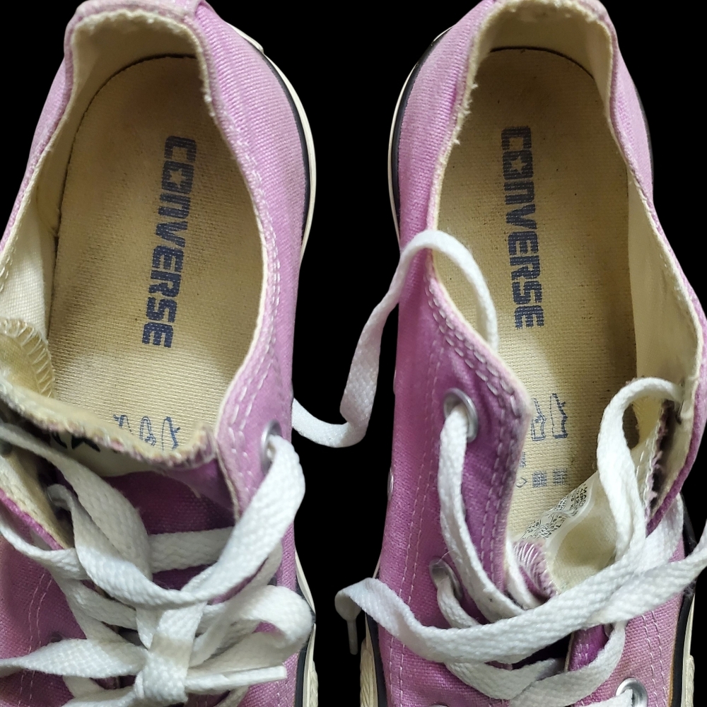 Converse Chuck Taylor All Star Shoes Mens 4 Womans 6 Low-top Purple - Picture 2 of 6